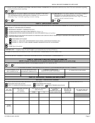 VA Form 22-5490 Dependents&#039; Application for VA Education Benefits, Page 3