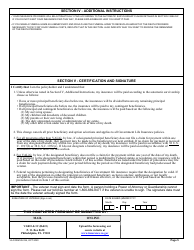 VA Form 29-336 Designation of Beneficiary - Government Life Insurance, Page 5