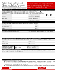 Form SF-76 Federal Post Card Application (Fpca)