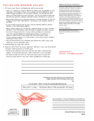 Form SF-76 Federal Post Card Application (Fpca), Page 2
