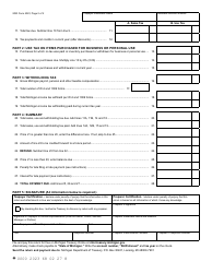 Form 5081 Sales, Use and Withholding Taxes Annual Return - Michigan, Page 2