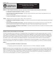 Form R-6981 Louisiana Statement of Owner&#039;s Share of Entity Level Tax Items - Louisiana, Page 3