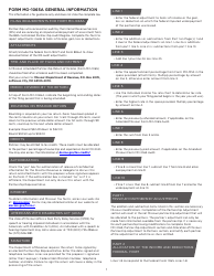 Form MO-1065A AUDIT Amended Partnership Return of Income (From Federal Audit) - Missouri, Page 3