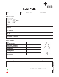 Document preview: Soap Note Template - Canadian Red Cross