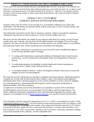 Form SS-5 Application for a Social Security Card, Page 4