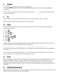 Monthly Lease Agreement Form - Colorado, Page 4