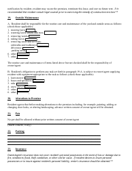 Monthly Lease Agreement Form - Colorado, Page 6