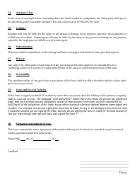 Monthly Lease Agreement Form - Colorado, Page 7