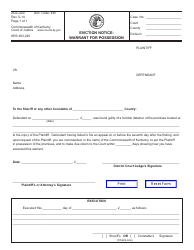 form aoc 220 download fillable pdf or fill online eviction