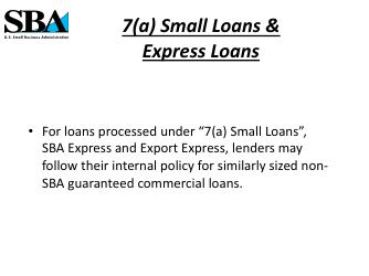 Insurance Requirements for SBA Loans, Page 14