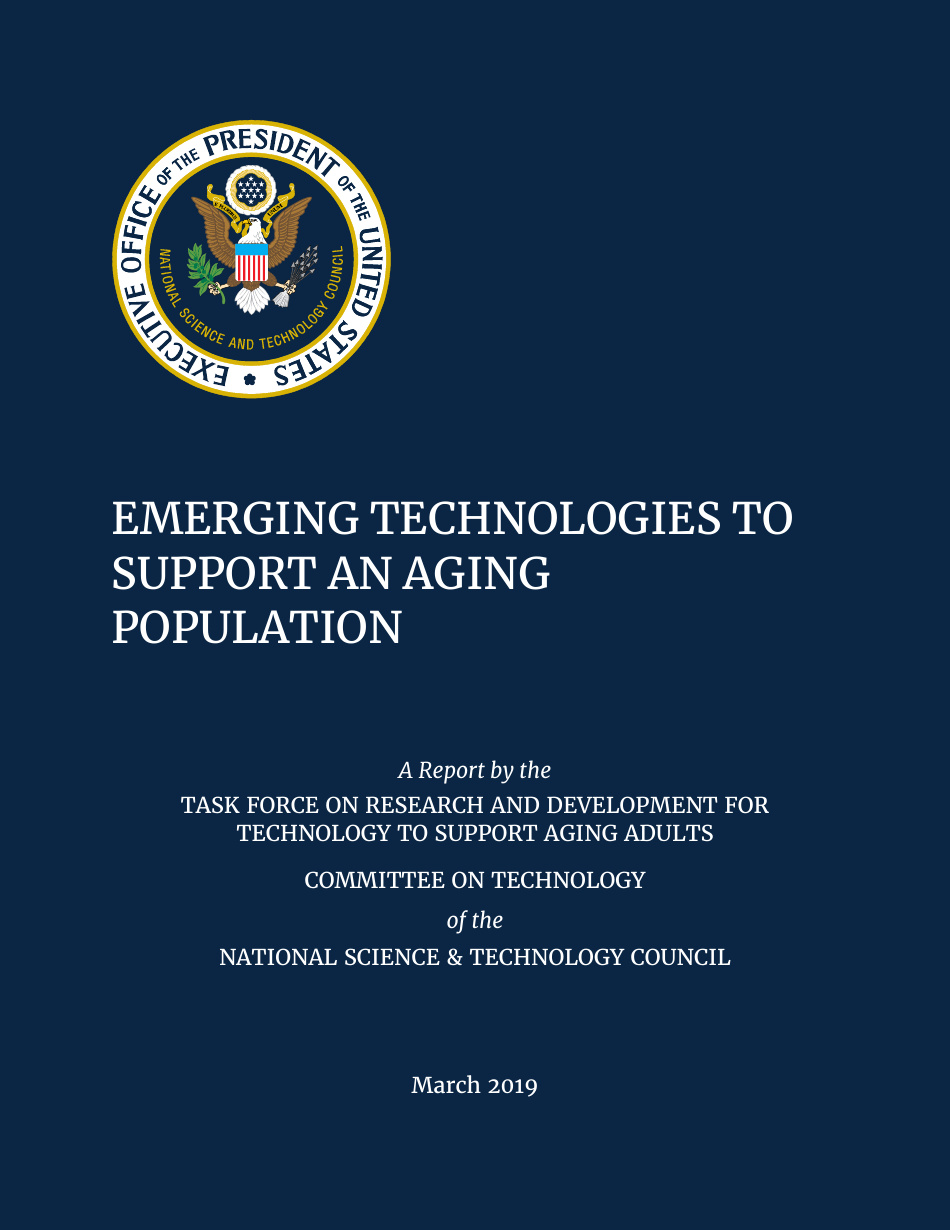 Emerging Technologies to Support an Aging Population, Page 1