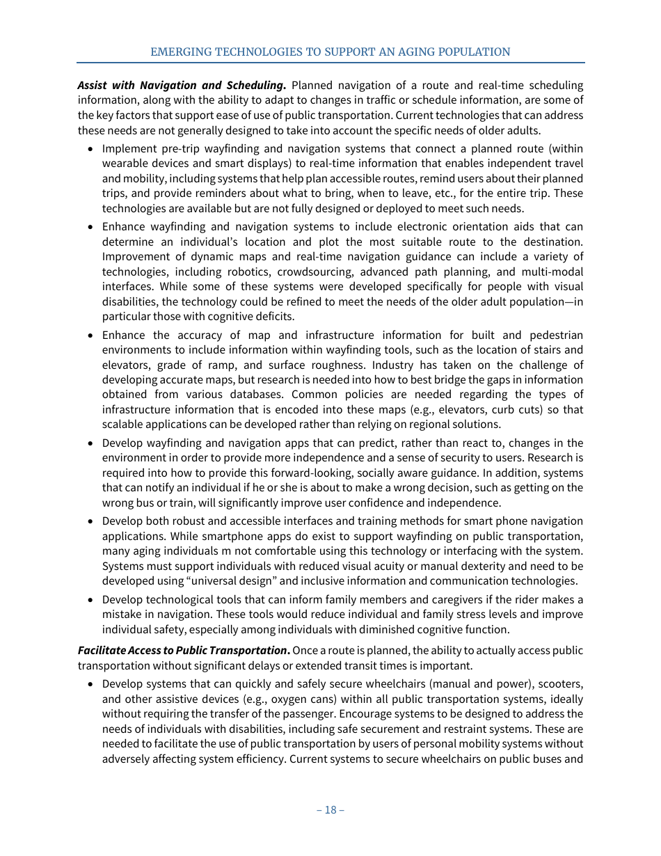 Emerging Technologies to Support an Aging Population, Page 26