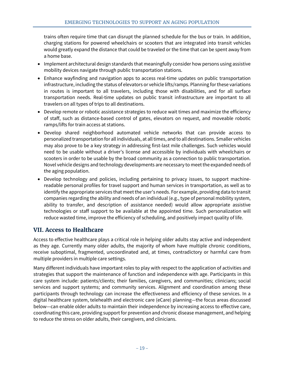 Emerging Technologies to Support an Aging Population, Page 27