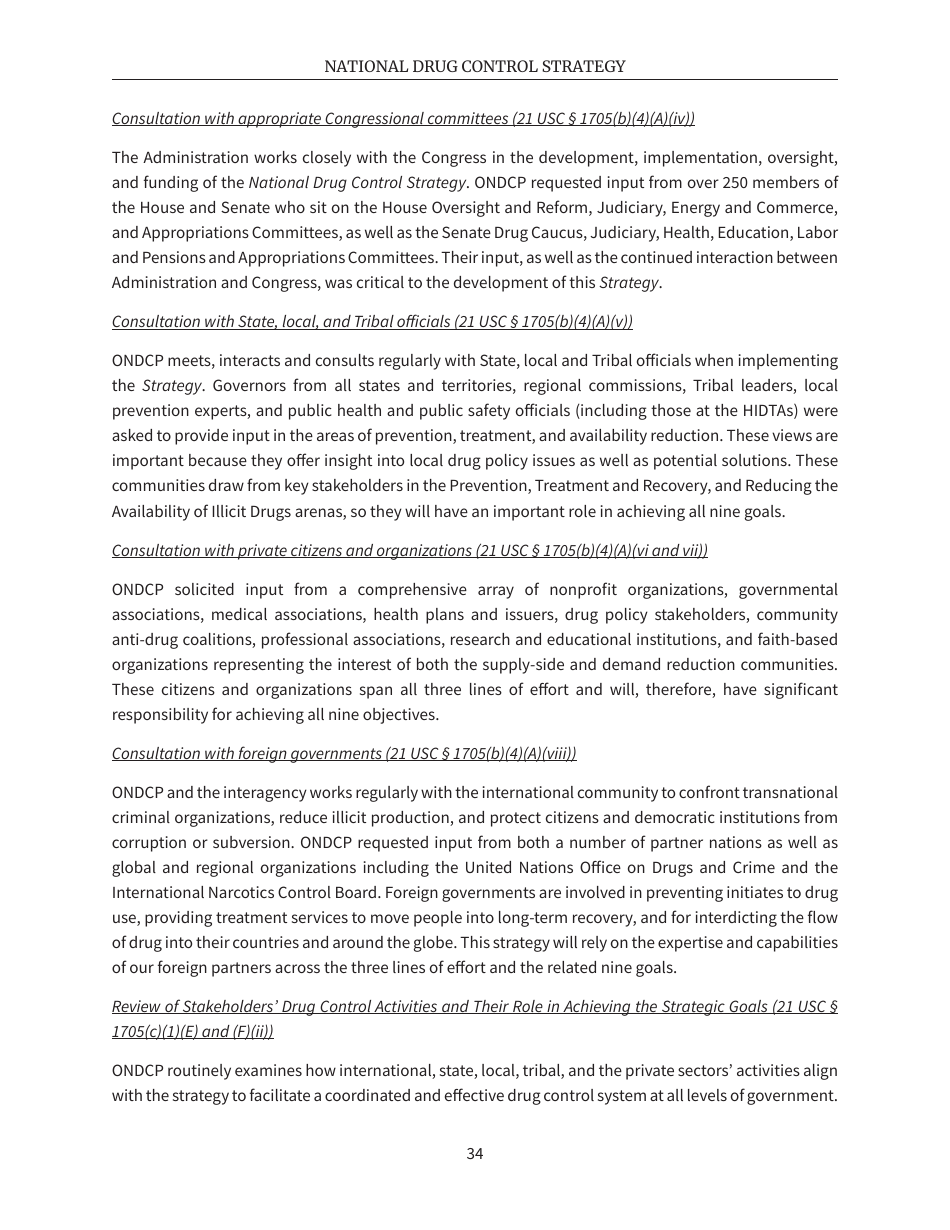 National Drug Control Strategy, Page 37