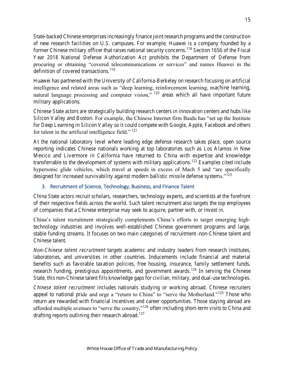 How Chinas Economic Aggression Threatens the Technologies and Intellectual Property of the United States and the World, Page 16