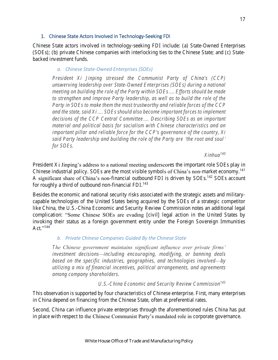 How Chinas Economic Aggression Threatens the Technologies and Intellectual Property of the United States and the World, Page 18