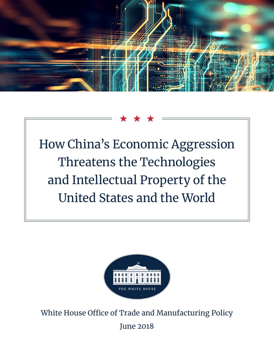 How Chinas Economic Aggression Threatens the Technologies and Intellectual Property of the United States and the World, Page 1