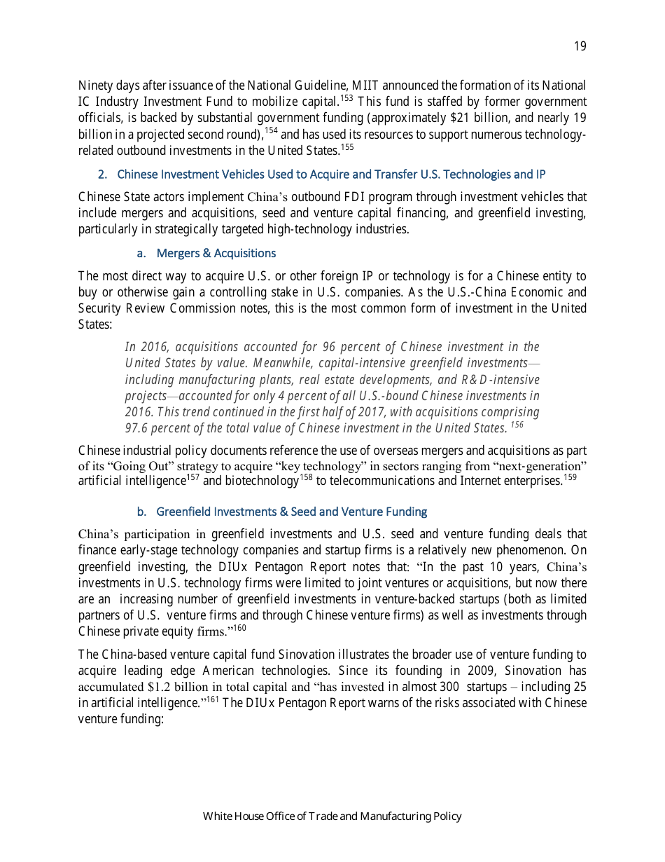How Chinas Economic Aggression Threatens the Technologies and Intellectual Property of the United States and the World, Page 20