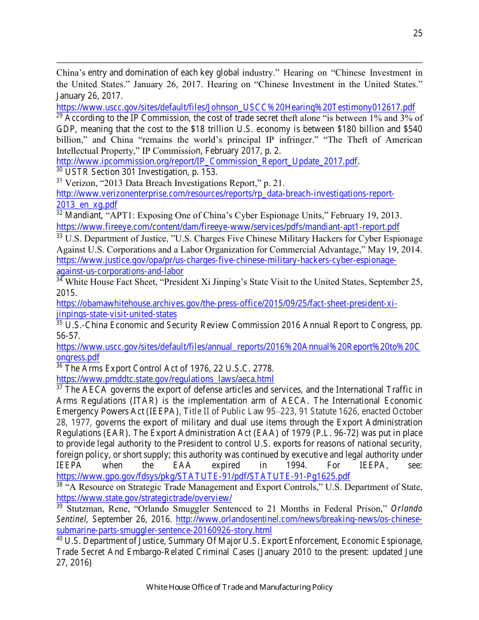 How Chinas Economic Aggression Threatens the Technologies and Intellectual Property of the United States and the World, Page 26