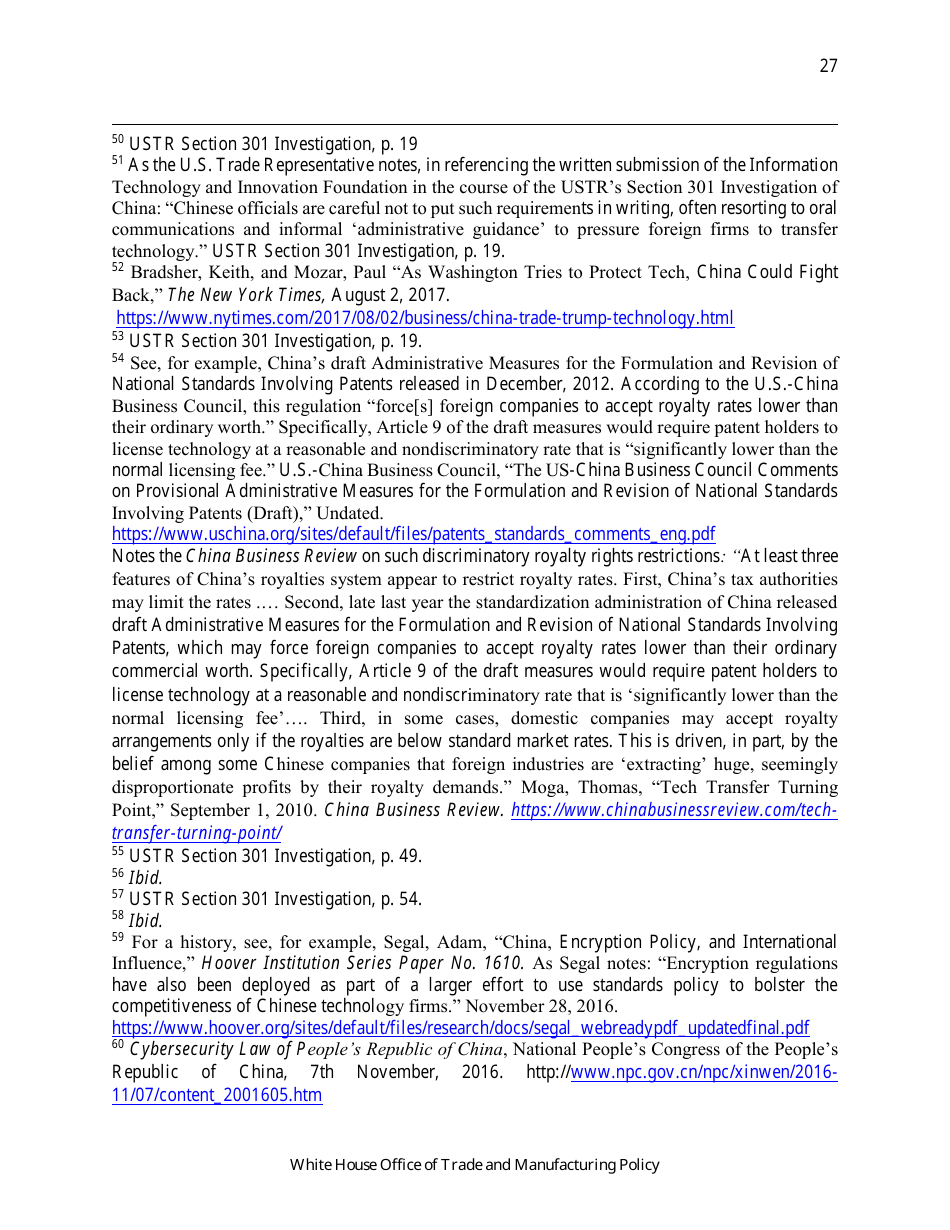 How Chinas Economic Aggression Threatens the Technologies and Intellectual Property of the United States and the World, Page 28