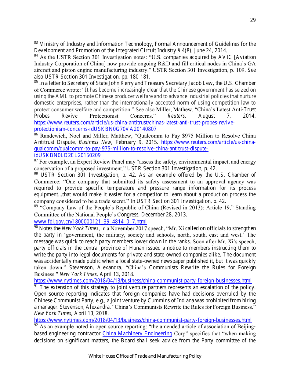 How Chinas Economic Aggression Threatens the Technologies and Intellectual Property of the United States and the World, Page 30