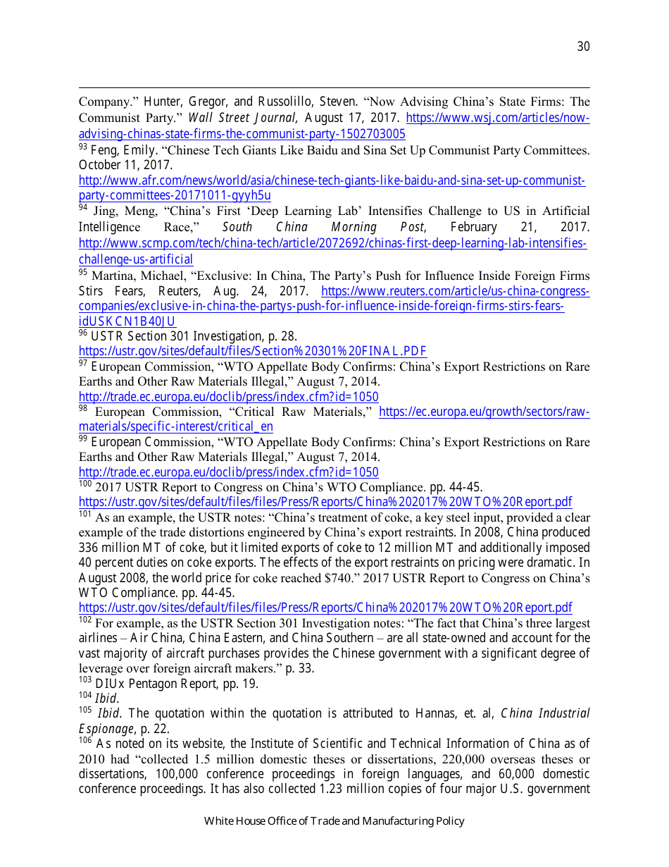 How Chinas Economic Aggression Threatens the Technologies and Intellectual Property of the United States and the World, Page 31