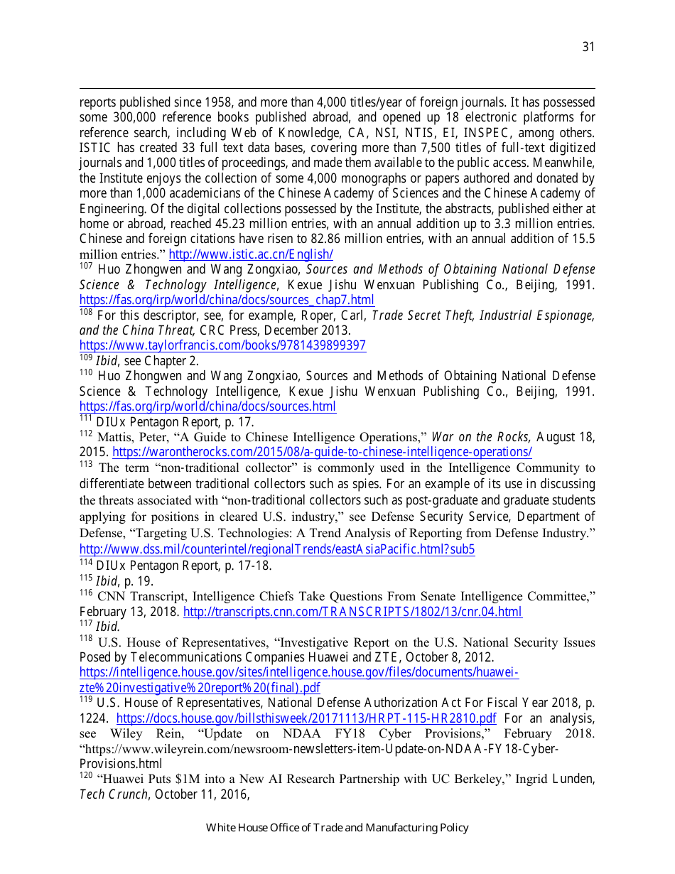 How Chinas Economic Aggression Threatens the Technologies and Intellectual Property of the United States and the World, Page 32
