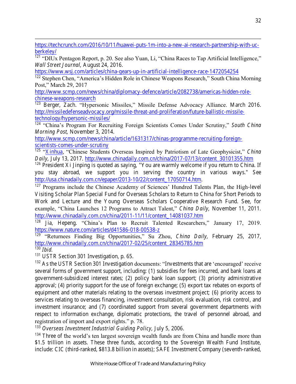 How Chinas Economic Aggression Threatens the Technologies and Intellectual Property of the United States and the World, Page 33