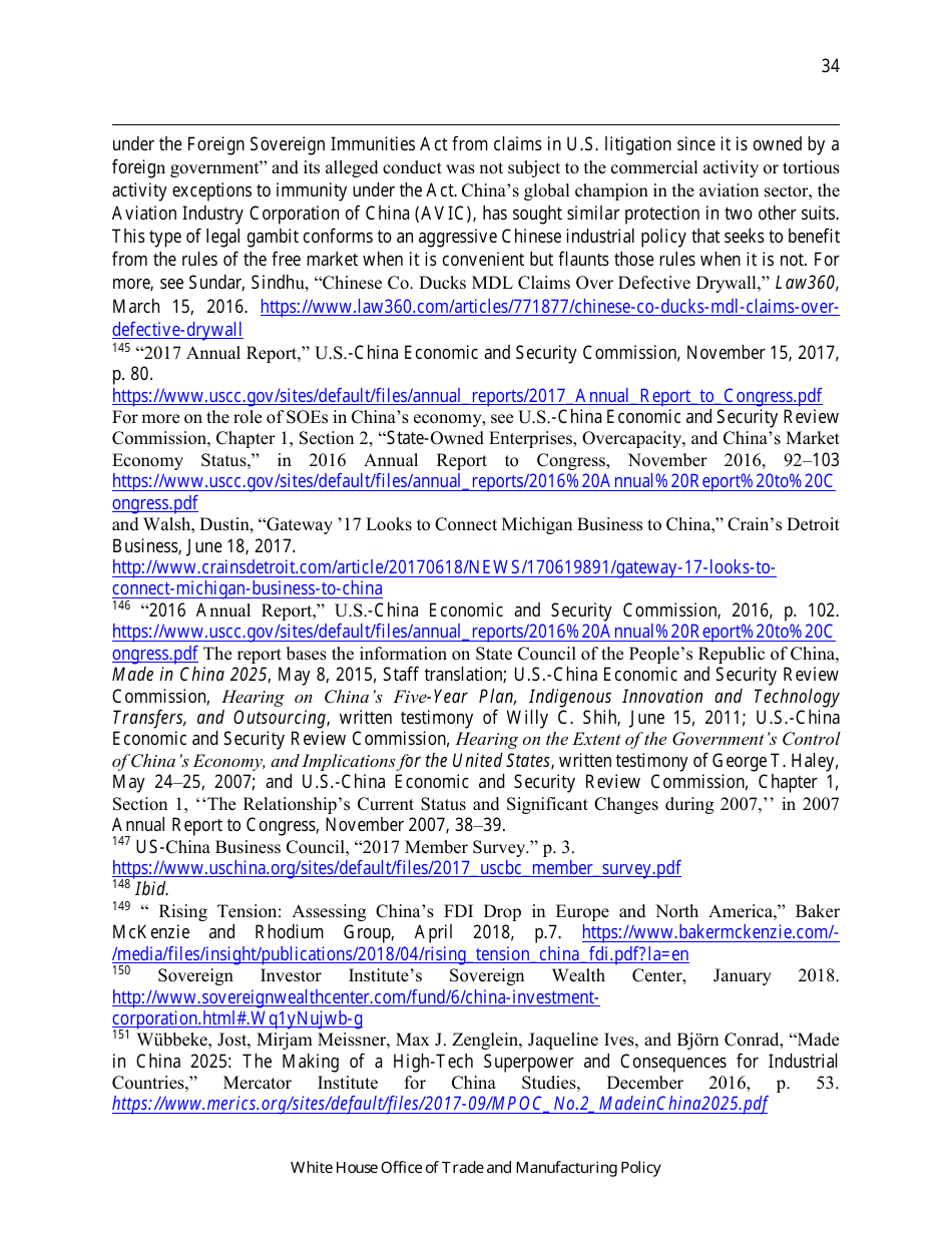 How Chinas Economic Aggression Threatens the Technologies and Intellectual Property of the United States and the World, Page 35