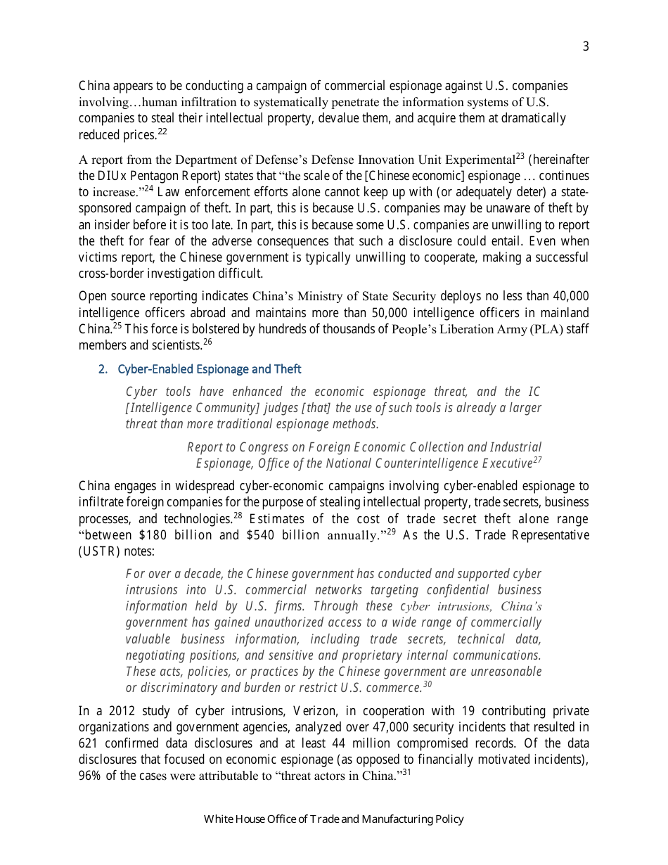 How Chinas Economic Aggression Threatens the Technologies and Intellectual Property of the United States and the World, Page 4