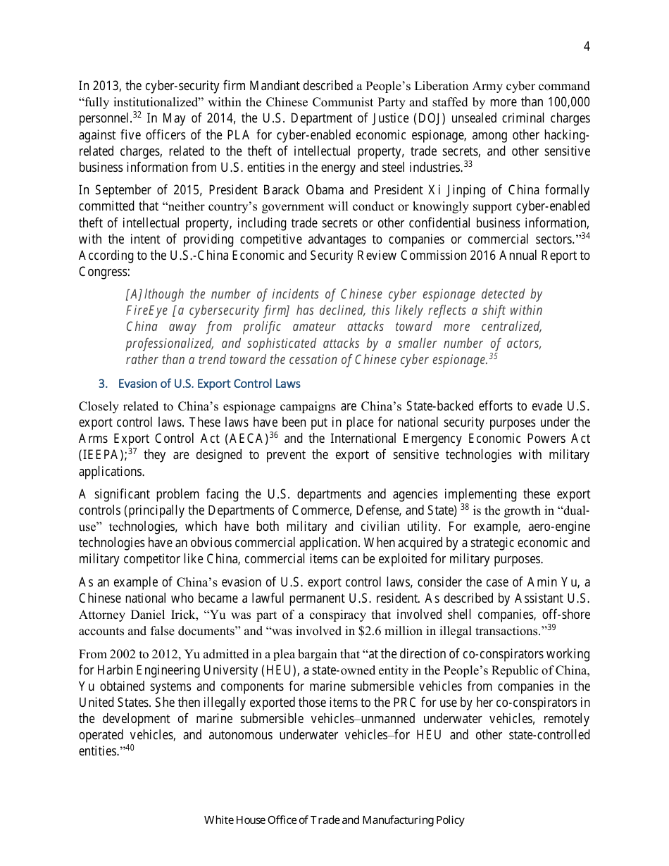 How Chinas Economic Aggression Threatens the Technologies and Intellectual Property of the United States and the World, Page 5