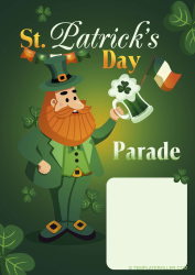 Document preview: St. Patrick's Day Flyer - Parade