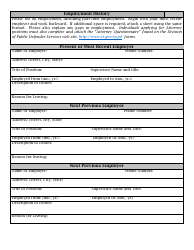Application for Employment - Connecticut, Page 2