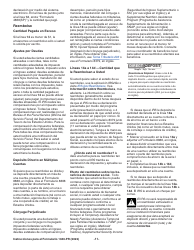 Instrucciones para IRS Formulario 1040-PR Declaracion De Impuestos Federal Sobre El Trabajo Por Cuenta Propia (Incluyendo El Credito Tributario Adicional Por Hijos Para Residentes Bona Fide De Puerto Rico) (Puerto Rican Spanish), Page 11