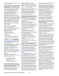 Instrucciones para IRS Formulario 1040-PR Declaracion De Impuestos Federal Sobre El Trabajo Por Cuenta Propia (Incluyendo El Credito Tributario Adicional Por Hijos Para Residentes Bona Fide De Puerto Rico) (Puerto Rican Spanish), Page 27