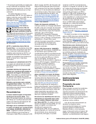 Instrucciones para IRS Formulario 1040-PR Declaracion De Impuestos Federal Sobre El Trabajo Por Cuenta Propia (Incluyendo El Credito Tributario Adicional Por Hijos Para Residentes Bona Fide De Puerto Rico) (Puerto Rican Spanish), Page 2