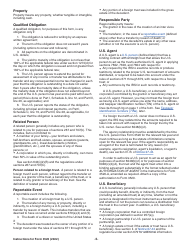 Instructions for IRS Form 3520 Annual Return to Report Transactions With Foreign Trusts and Receipt of Certain Foreign Gifts, Page 5