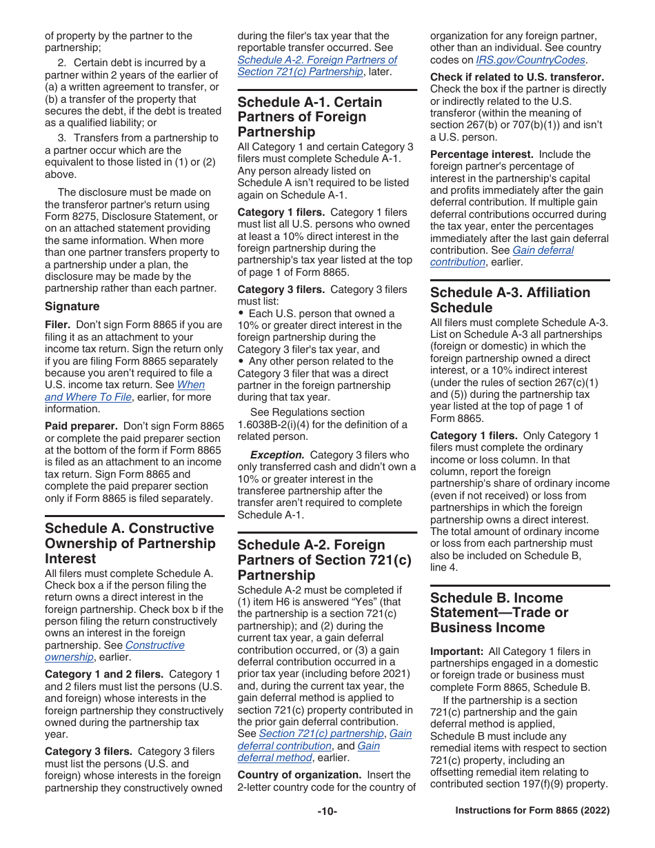 Instructions for Form 8865 Return of U.S. Persons With Respect to Certain Foreign Partnerships, Page 10