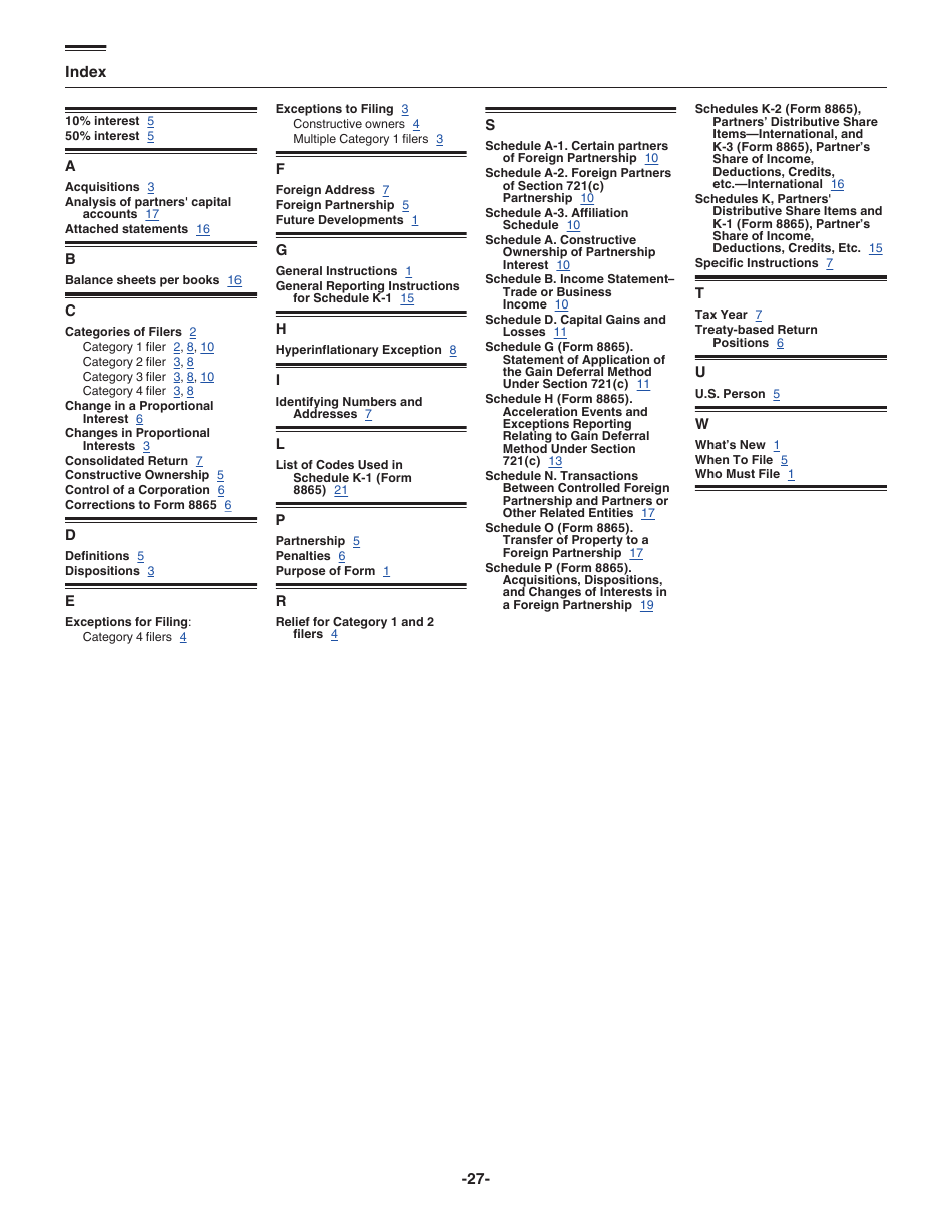 Instructions for Form 8865 Return of U.S. Persons With Respect to Certain Foreign Partnerships, Page 27
