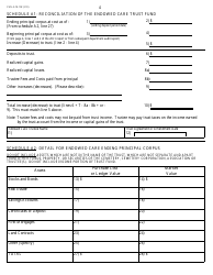 Form CSCL/LCE-102 Cemetery Annual Report - Michigan, Page 4