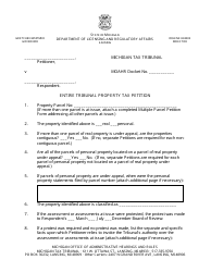 Document preview: Entire Tribunal Property Tax Petition - Michigan