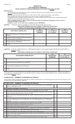 Form DEXM Domestic Companies Insurance Premium Tax Return - New Jersey, Page 3