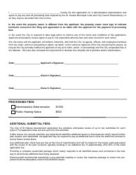 Administrative Determination Application - City of St. Helena, California, Page 2