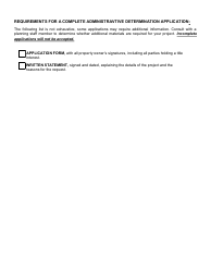 Administrative Determination Application - City of St. Helena, California, Page 3