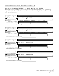 Form DLEP-3900-007 Manure Management Plan - Ohio, Page 10