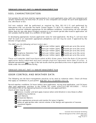 Form DLEP-3900-007 Manure Management Plan - Ohio, Page 15