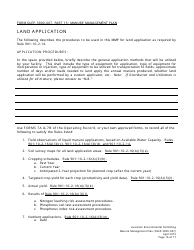 Form DLEP-3900-007 Manure Management Plan - Ohio, Page 16