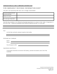 Form DLEP-3900-010 Emergency Response Plan - Ohio, Page 9
