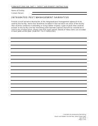 Form DLEP-3900-008 Insect and Rodent Control Plan - Ohio, Page 2