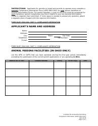 Form DLEP-3900-002 Compliance Information - Ohio, Page 3